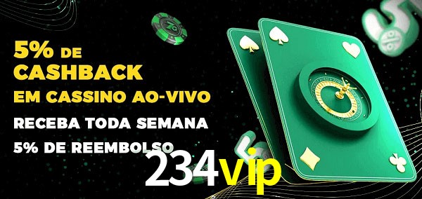 Promoções do cassino ao Vivo 234vip